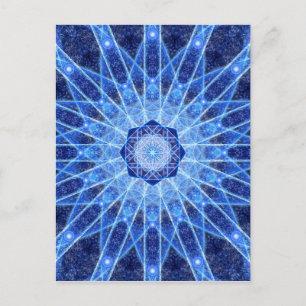 Postal Ice Lotus Mandala