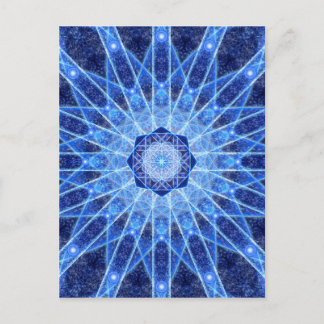 Postal Ice Lotus Mandala