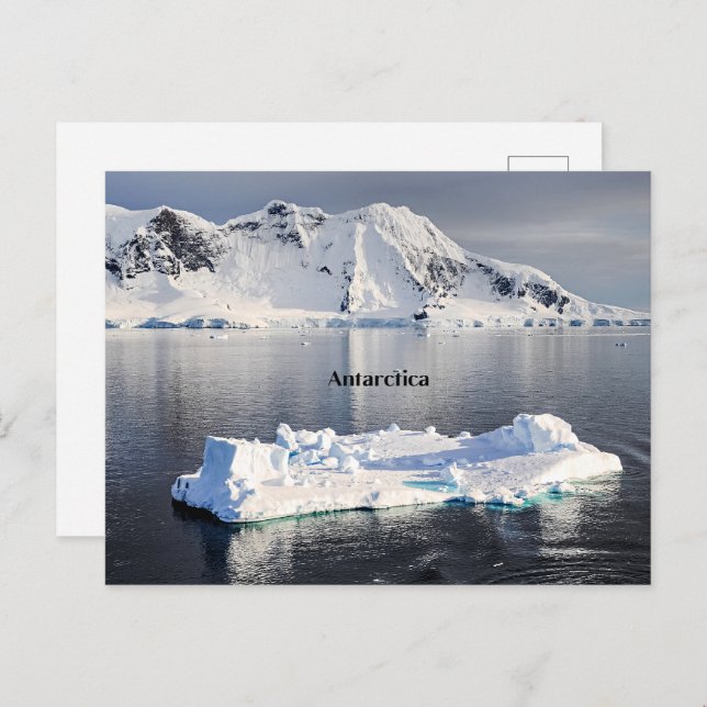 Postal Iceberg Antártica (Anverso / Reverso)