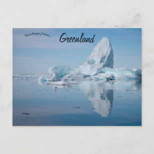 Postal Iceberg en Ilulissat Groenlandia
