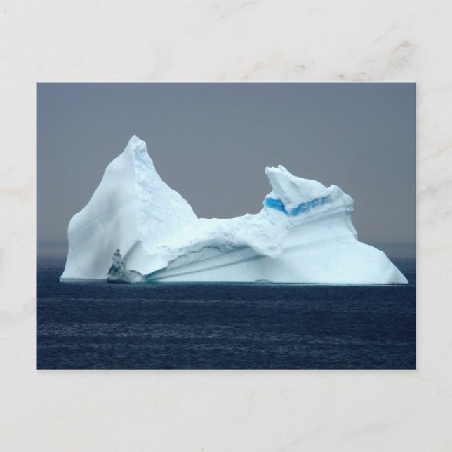 Postal Icebergs de Terranova (Anverso)