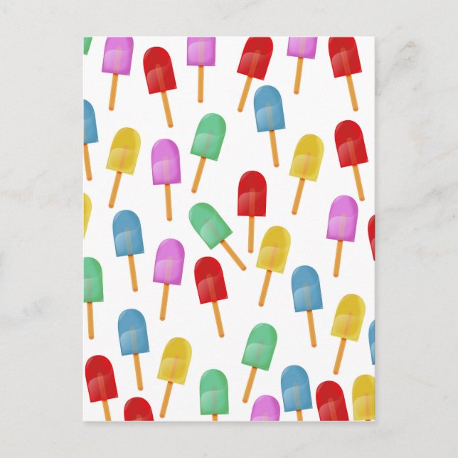 Postal Iced Lolly pattern (Anverso)