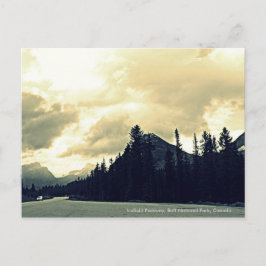 Postal Icefield Parkway, Parque Nacional Banff, Canadá.