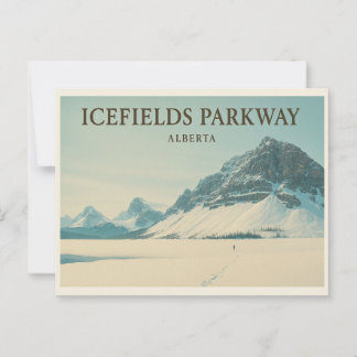 Postal Icefields Parkway Alberta - Rockies canadienses