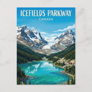 Postal Icefields Parkway Canadá