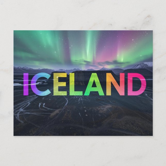Postal Iceland (Anverso)