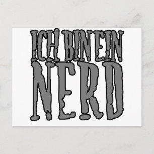 Postal Ich Bin Ein Nerd