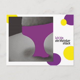 Postal ich bin en Meisterstueck