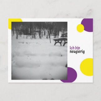 Postal ich bin neugierig