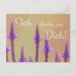 Postal ¡Ich denke an Dich!