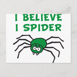 Postal Ich glaub ich spinne - creo que es araña
