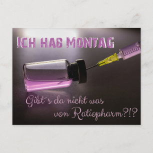 Postal Ich hab Montag - gibts da fue gegen?