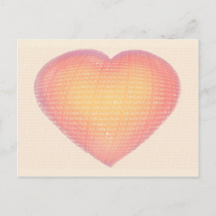 Postal Ich liebe Dich