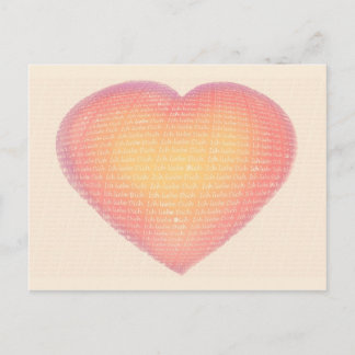 Postal Ich liebe Dich