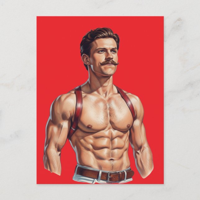 Postal Icon: Tom of Hollywood (Anverso)