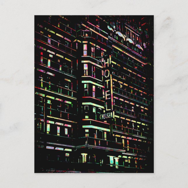 Postal Iconic Hotel Chelsea Nueva York (Anverso)
