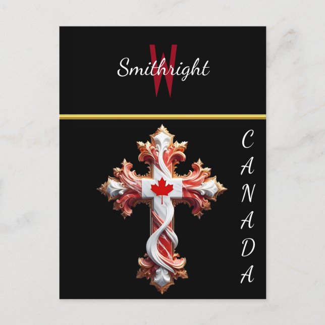 Postal Icónica elegancia de arce (Anverso)