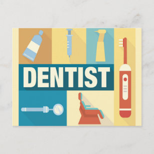 Postal Icónico Dentista Profesional