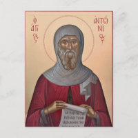 Icono cristiano ortodoxo de San Antonio el Grande