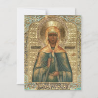 Icono cristiano ortodoxo de Santa María Magdalena