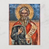 Icono cristiano ortodoxo del profeta Elijah