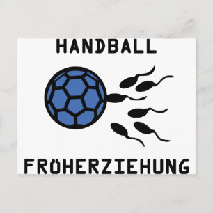 Postal Icono de Balonmano Früherziehung