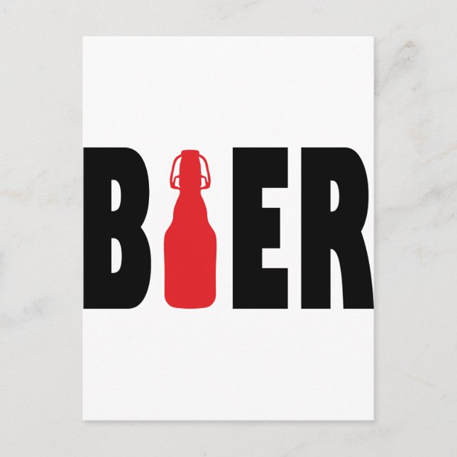 Postal Icono de Bier (Anverso)