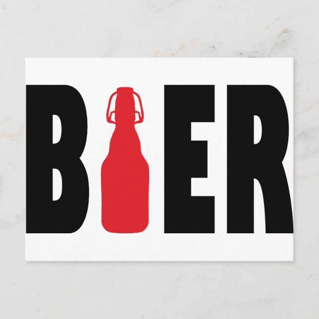 Postal Icono de Bier (Anverso)