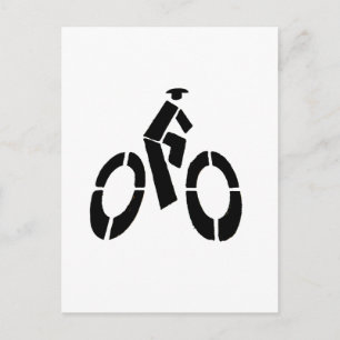 Postal Icono de Bikeman