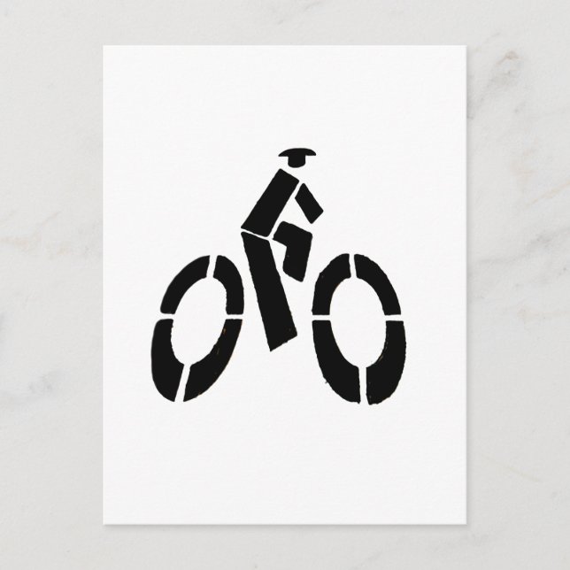 Postal Icono de Bikeman (Anverso)
