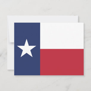Postal Icono de la bandera del estado de Texas, Patriota 