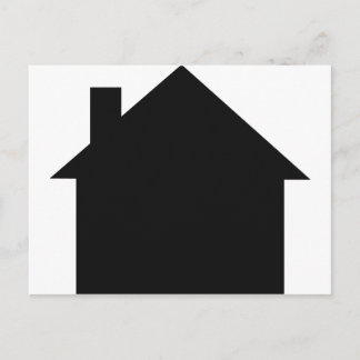 Postal icono de la casa negra