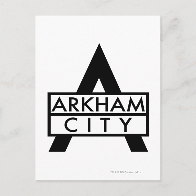 Postal Ícono de la ciudad de Arkham (Anverso)