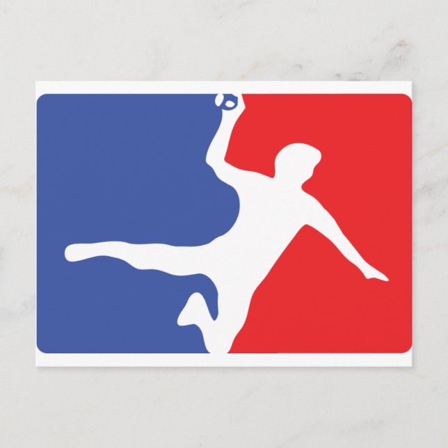 Postal Icono de la leyenda del balonmano (Anverso)