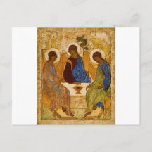 Ícono de la Santísima Trinidad Rublev regalo catól