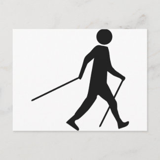 Postal icono de marcha normal