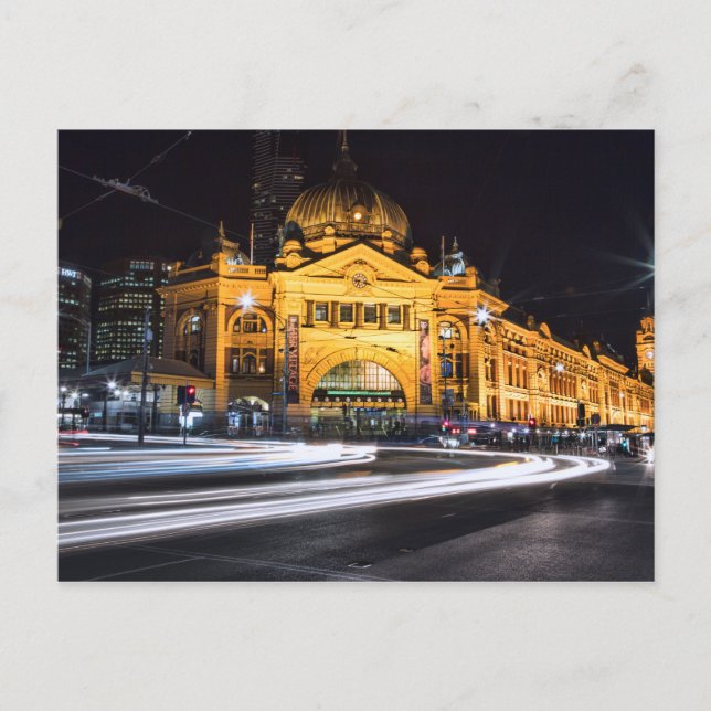 Postal Icono de Melbourne (Anverso)