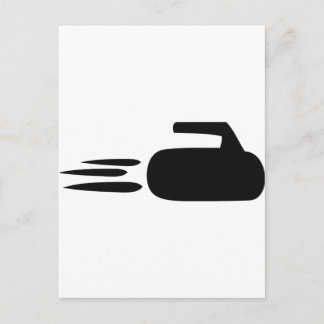 Postal icono de piedra curvada