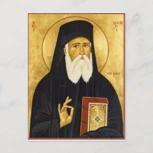 Postal Icono de St. Nektarios
