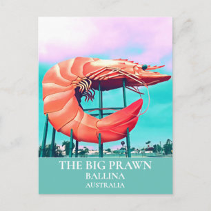 Postal Icono de viaje Big Prawn Australia