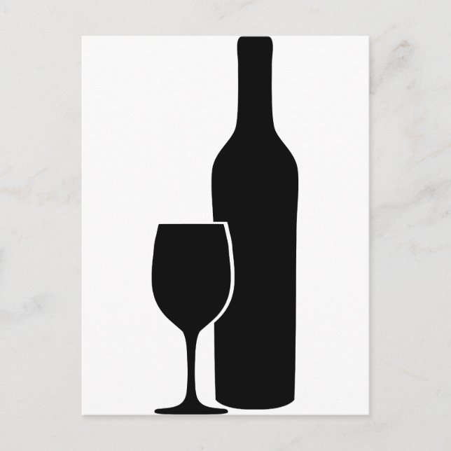 Postal Icono de vino (Anverso)