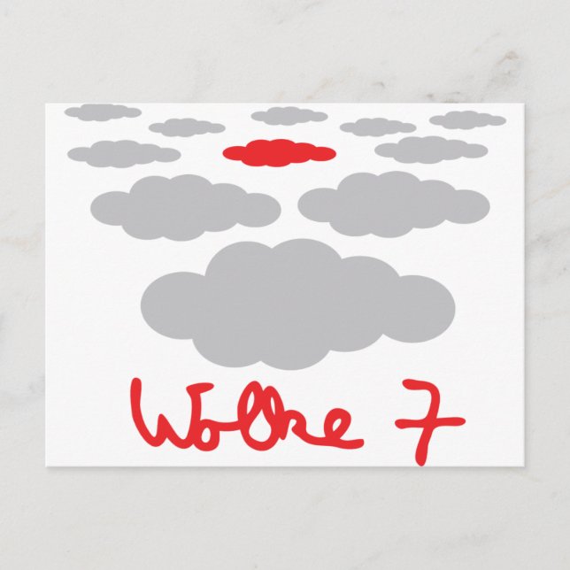 Postal Icono de Wolke 7 (Anverso)