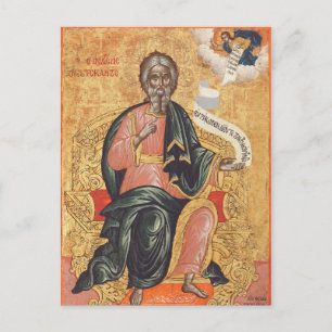 Postal Icono ortodoxo de San Andrés el Apóstol 