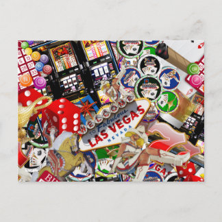 Postal Iconos de Las Vegas ~ Delight