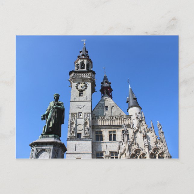 Postal Iconos de recuerdo de Aalst (Anverso)