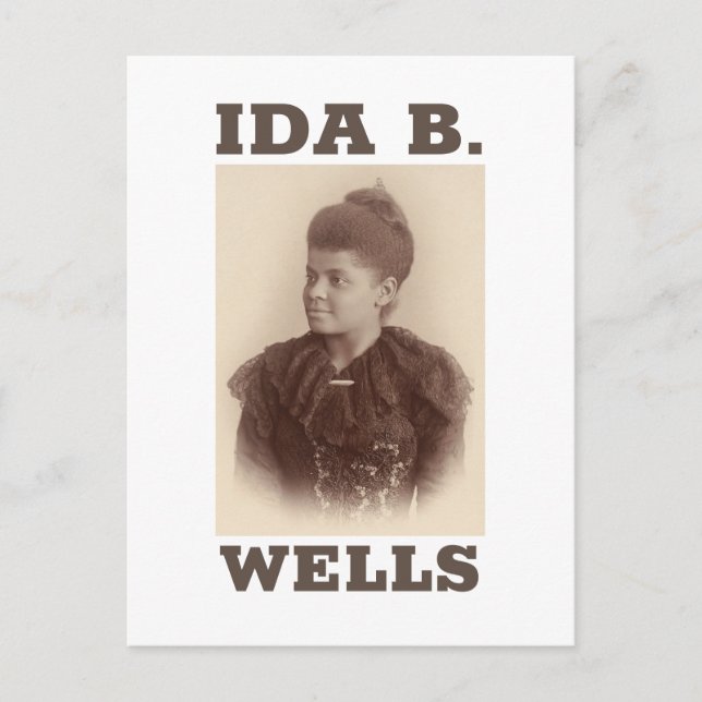 Postal Ida B. Wells (Anverso)