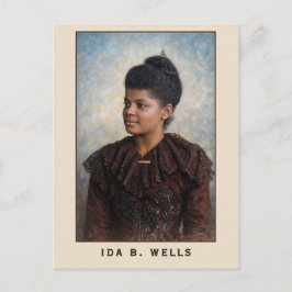Postal Ida B Wells Portrait Painting