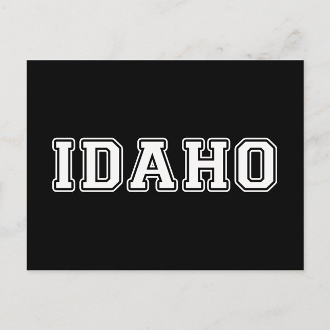 Postal Idaho (Anverso)