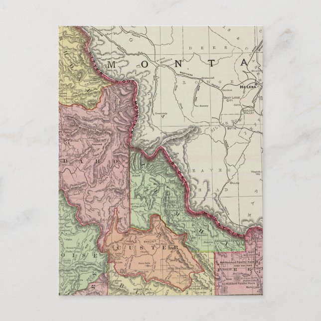 Postal Idaho 4 (Anverso)