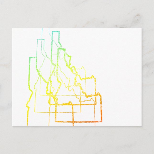 Postal idaho chill blur (Anverso)